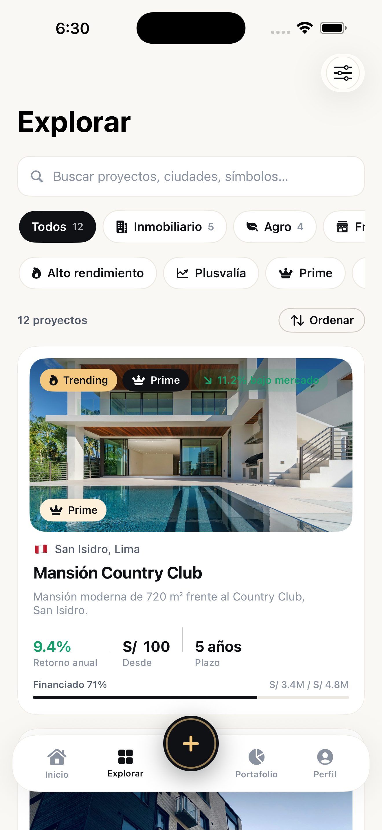 Marketplace de Real